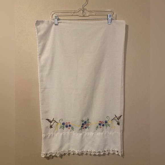 Vintage Westpoint Stevens pillowcase embroidered Made in the USA - Picture 1 of 7